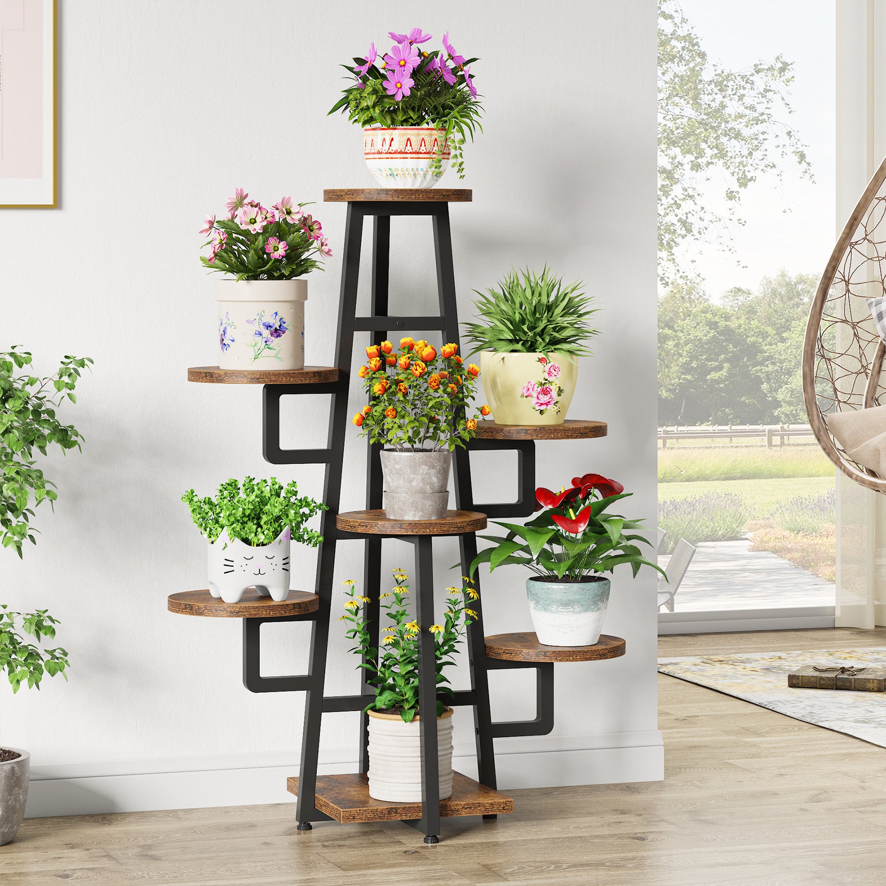 7-Tier Plant Stand, 43.3