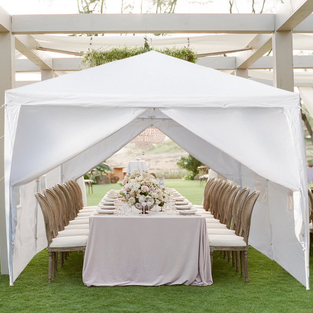 Zimtown 10' X 20' Outdoor Tent Gazebo Wedding Party Canopy W/6 Sides