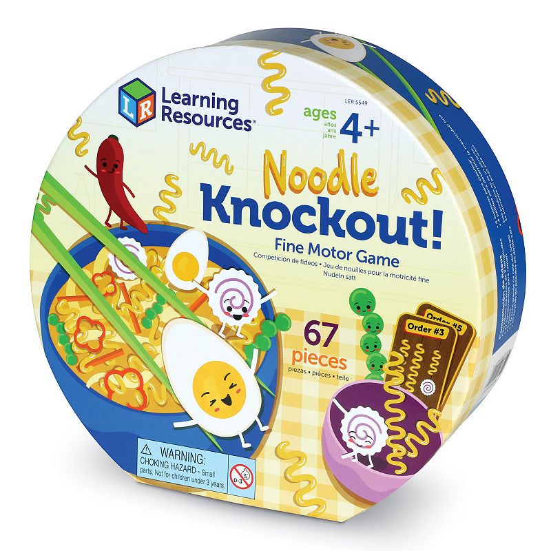 Learning Resources Noodle Knockout Fine Motor Game