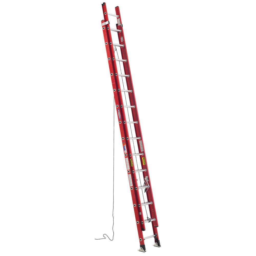 28 Ft. Type IA Fiberglass D-Rung Extension Ladder