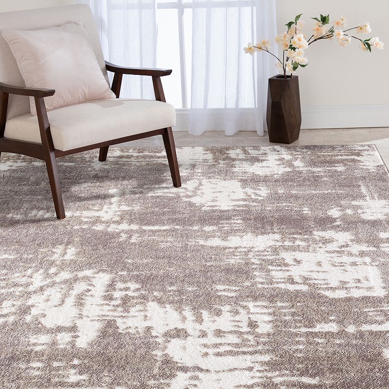 Loomaknoti Muroe White and Beige Rug