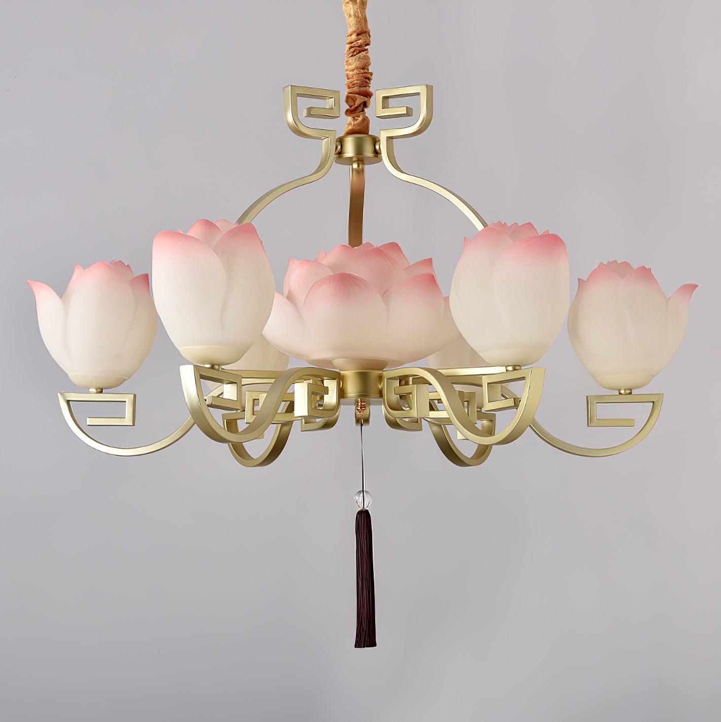 Lotus Bloom Chandelier