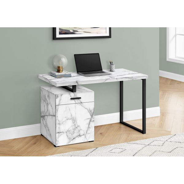 Computer Desk， Home Office， Laptop， Left， Right Set-up， Storage Drawers， 48