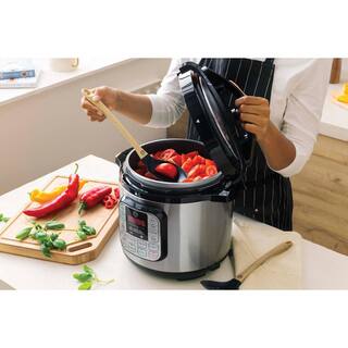 MASTERCHEF 6.3 Qt. Black Electric 10-in-1 Multi-Cooker VRD919102071