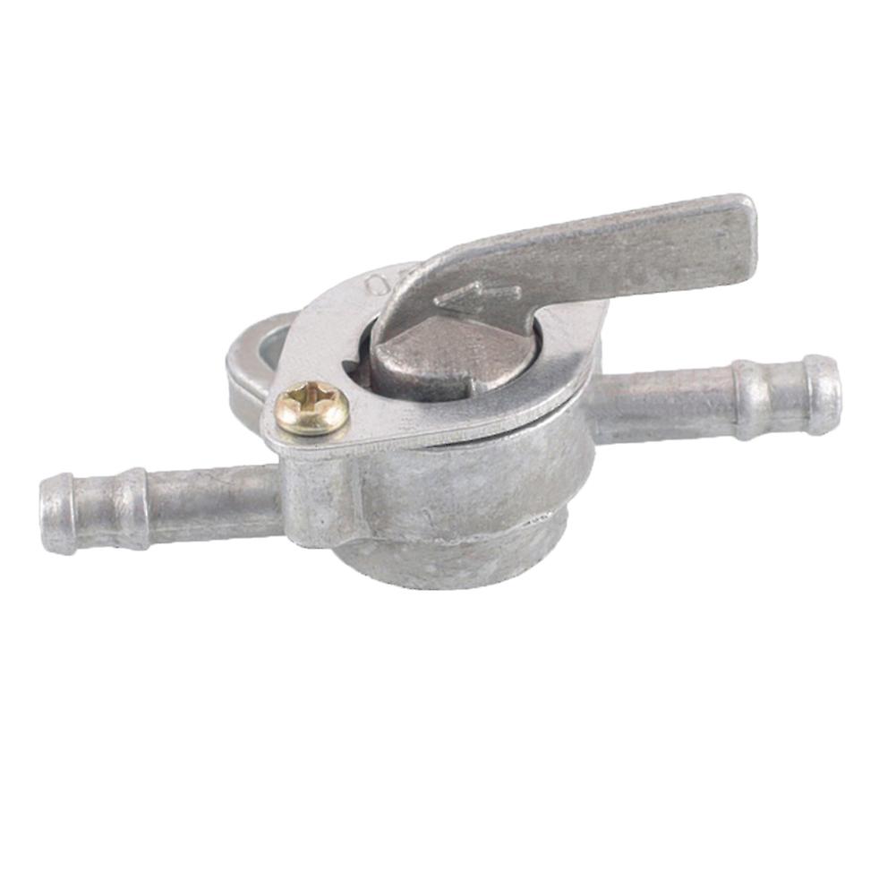 Fuel Tank Tap Valve Fuel Tank Valve Switch Oil Switch Universal Retrofit Accessories For Off-road Vehicles Atv Mopeds Scooters Karts Silver