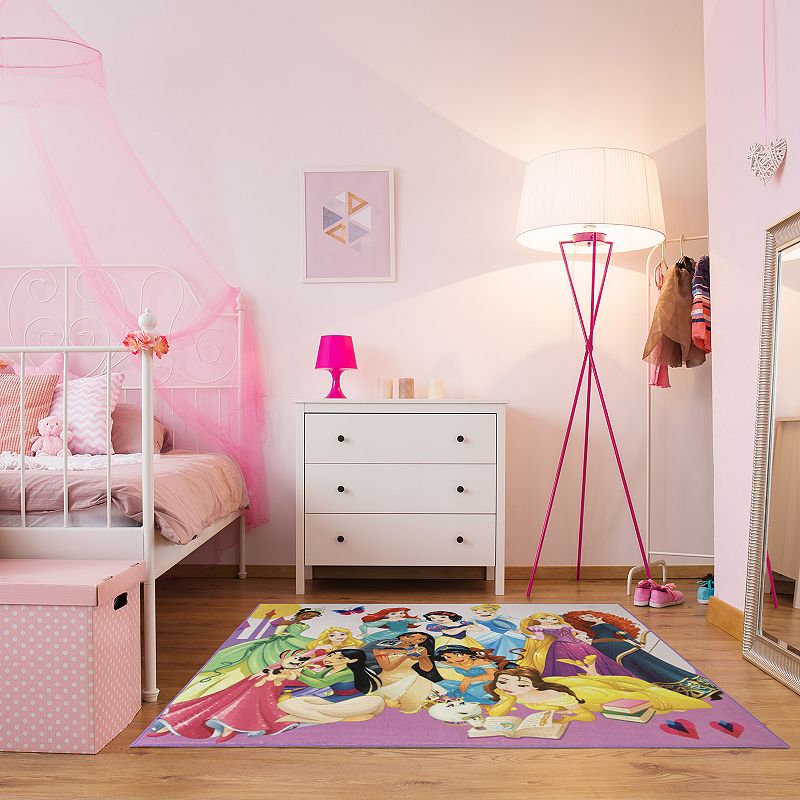 Disney's Princess Party Rug - 4'6'' x 6'6''