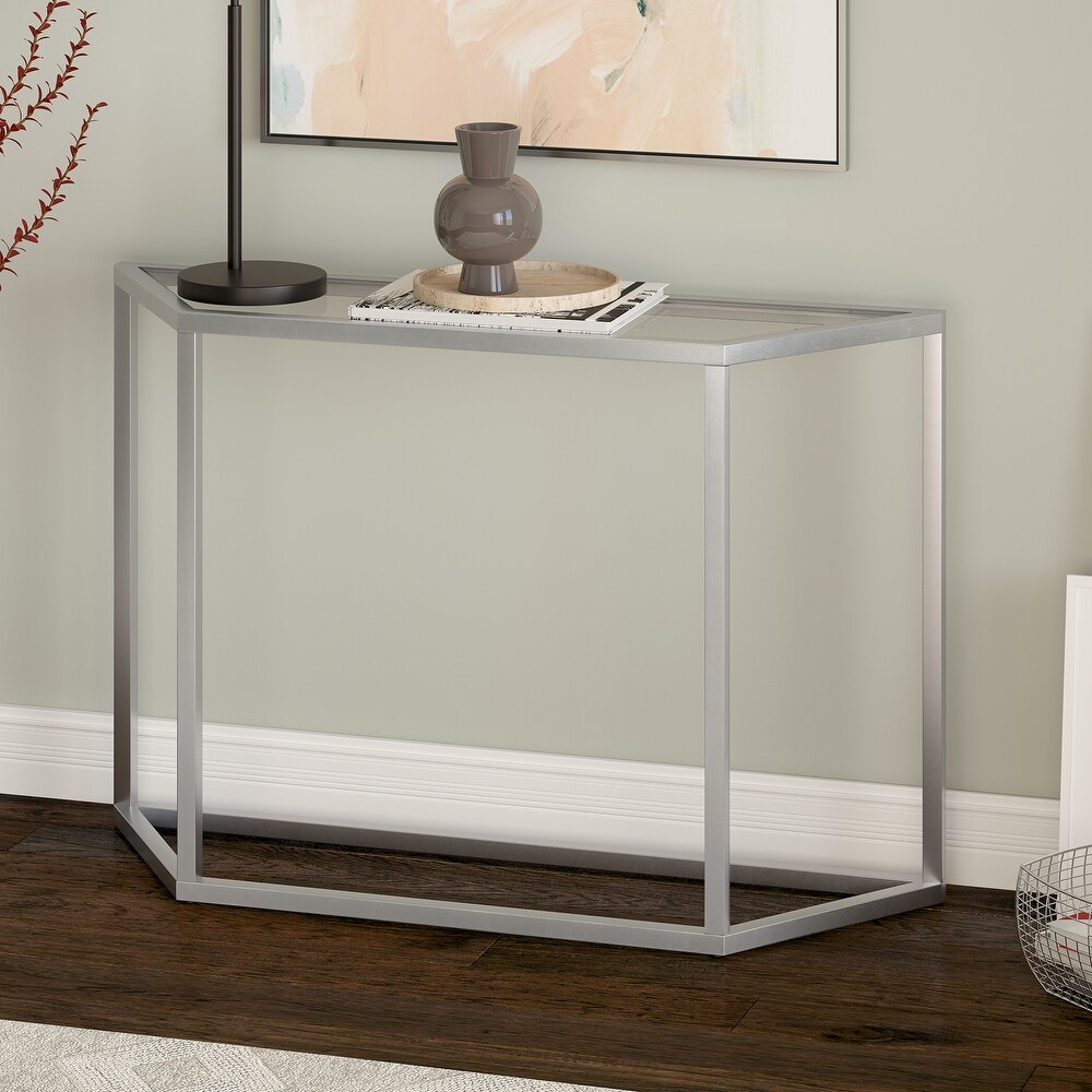 Levi 44'' Wide Trapezoid Console Table   44\