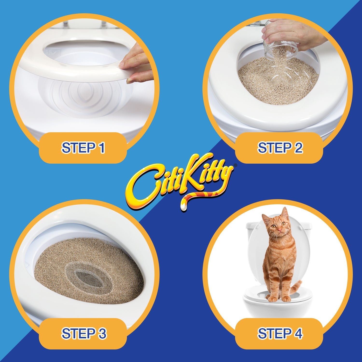 CitiKitty Cat Toilet Training Kit