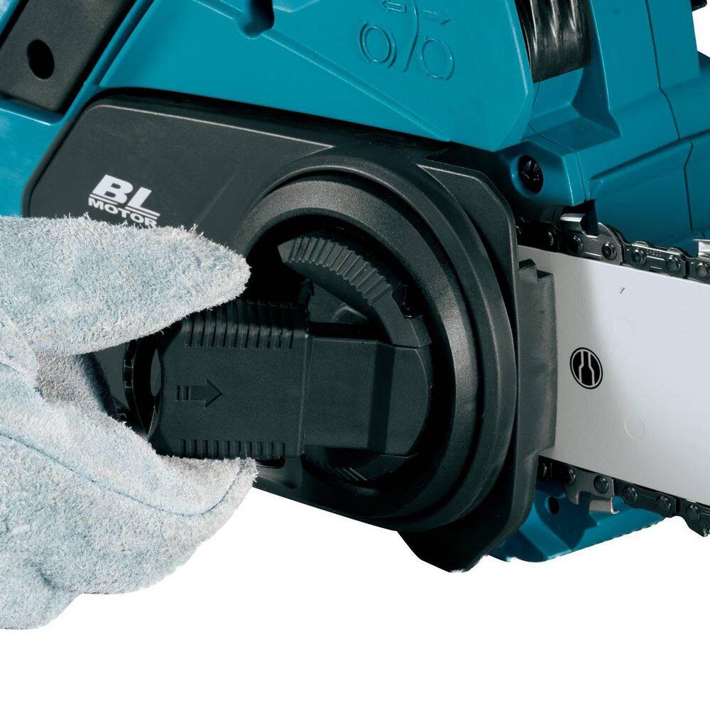 Makita LXT 14 in. 18V Lithium-Ion Brushless Electric Battery Chainsaw Kit (4.0 Ah) XCU11SM1