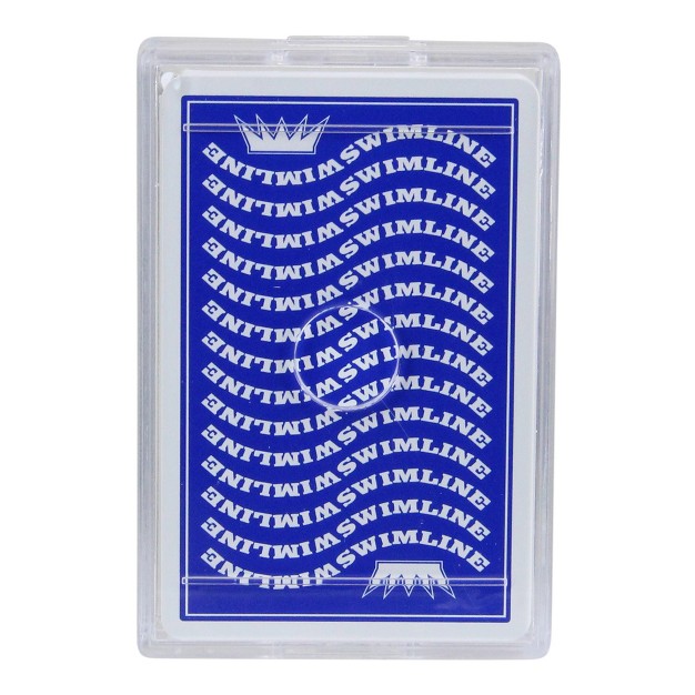 Waterproof Swimming Pool Deck Of Playing Cards Blue white