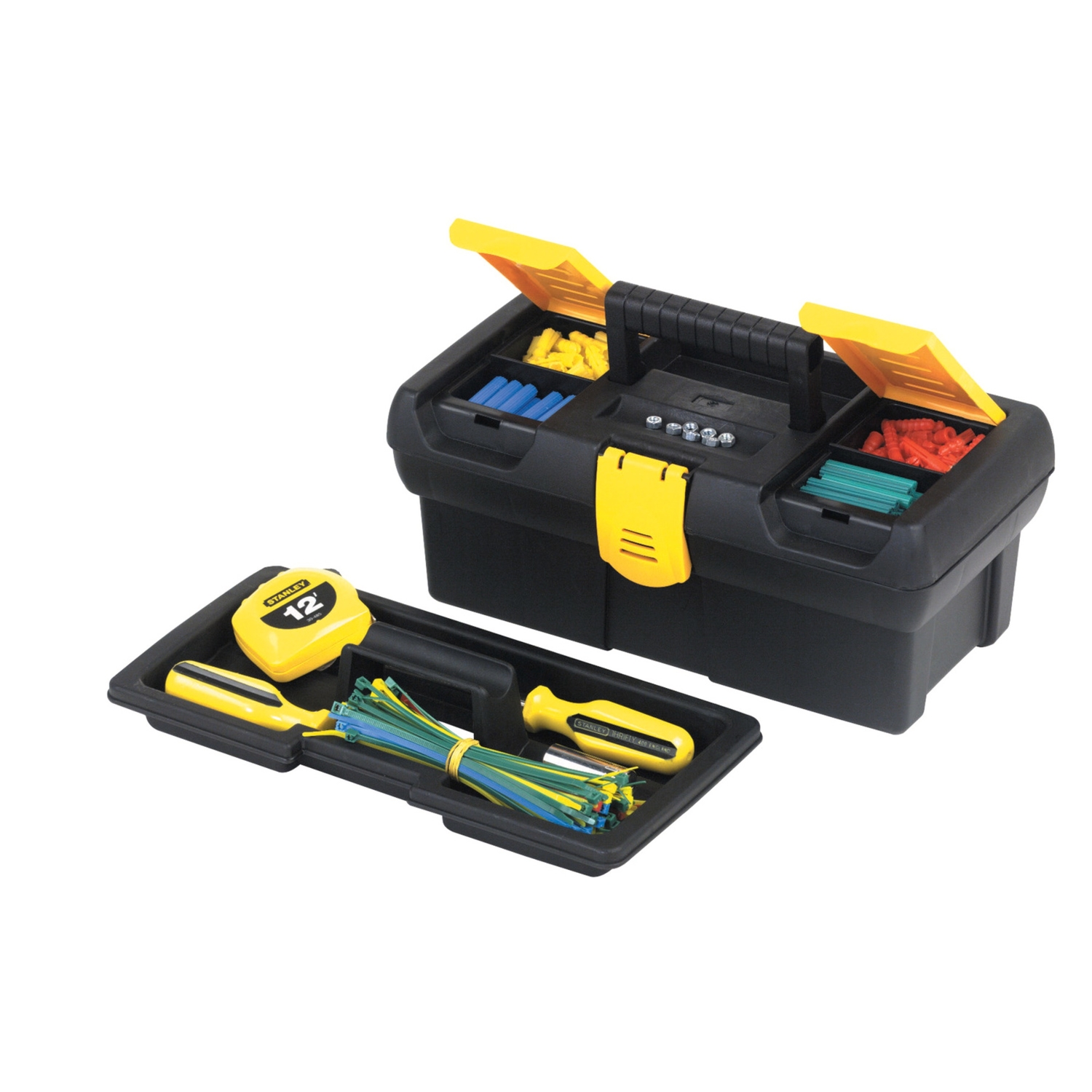 Stanley 12.5 in. Tool Box Black/Yellow