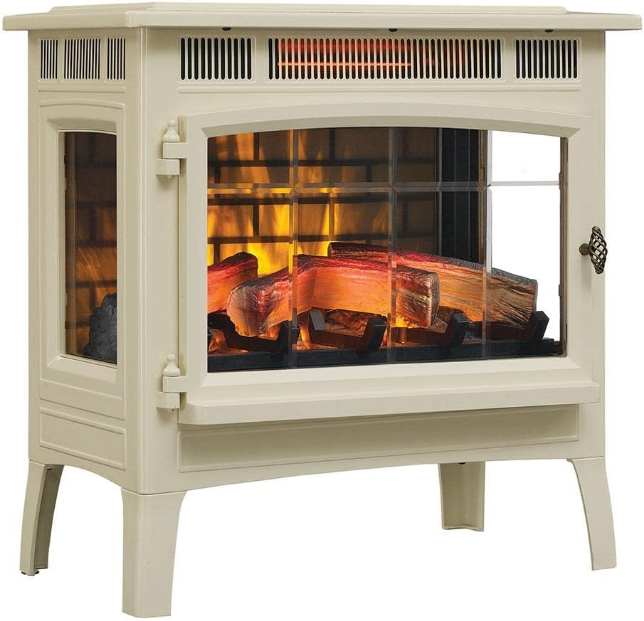 💝Last Day 70% Off✨ Electric Infrared Quartz Fireplace Stove with 3D Flame Effect