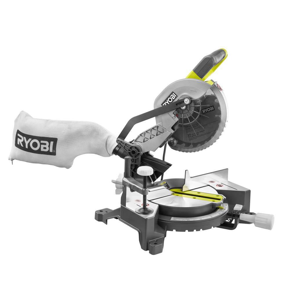 RYOBI 9 Amp Corded  7-14 in. Compound Miter Saw TS1144