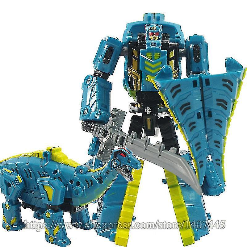 New 5 In 1 4 Toys Anime Dinosaur Kids Brinquedos Deformation Rob