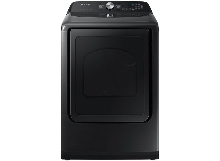  7.4 Cu. Ft. Brushed Black Smart Electric Dryer With Steam Sanitize+