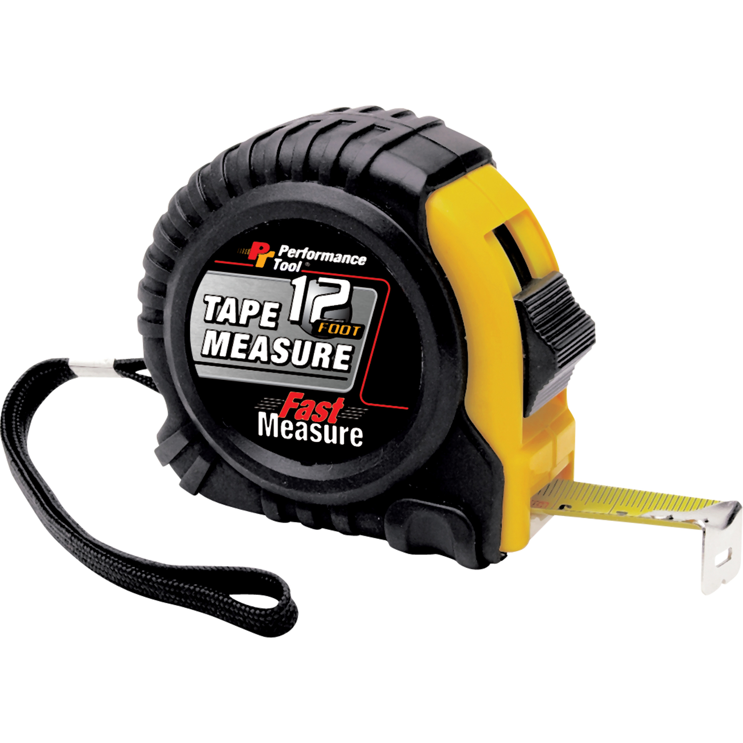 Performance Tool 12 ft. L X 5/8 in. W Tape Measure 1 pk