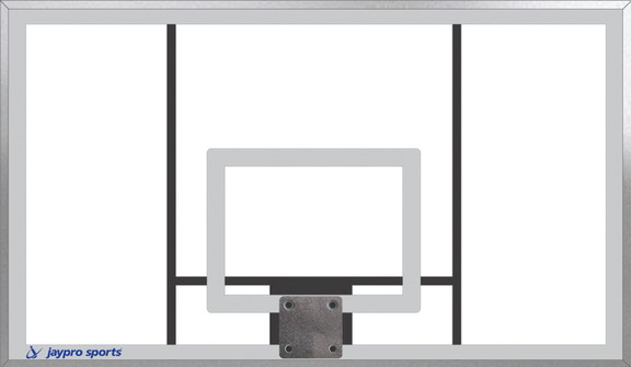 Jaypro ACRB 72 Backboard   Acrylic   Rectangular (...