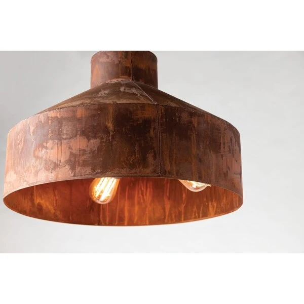 Troy Lighting Rise and Shine 5-light Rust Patina Chandelier