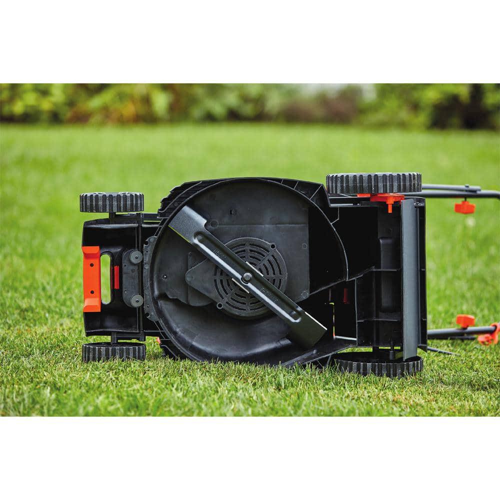 BLACKDECKER 15 in 10 AMP Corded Electric Walk Behind Push Lawn Mower