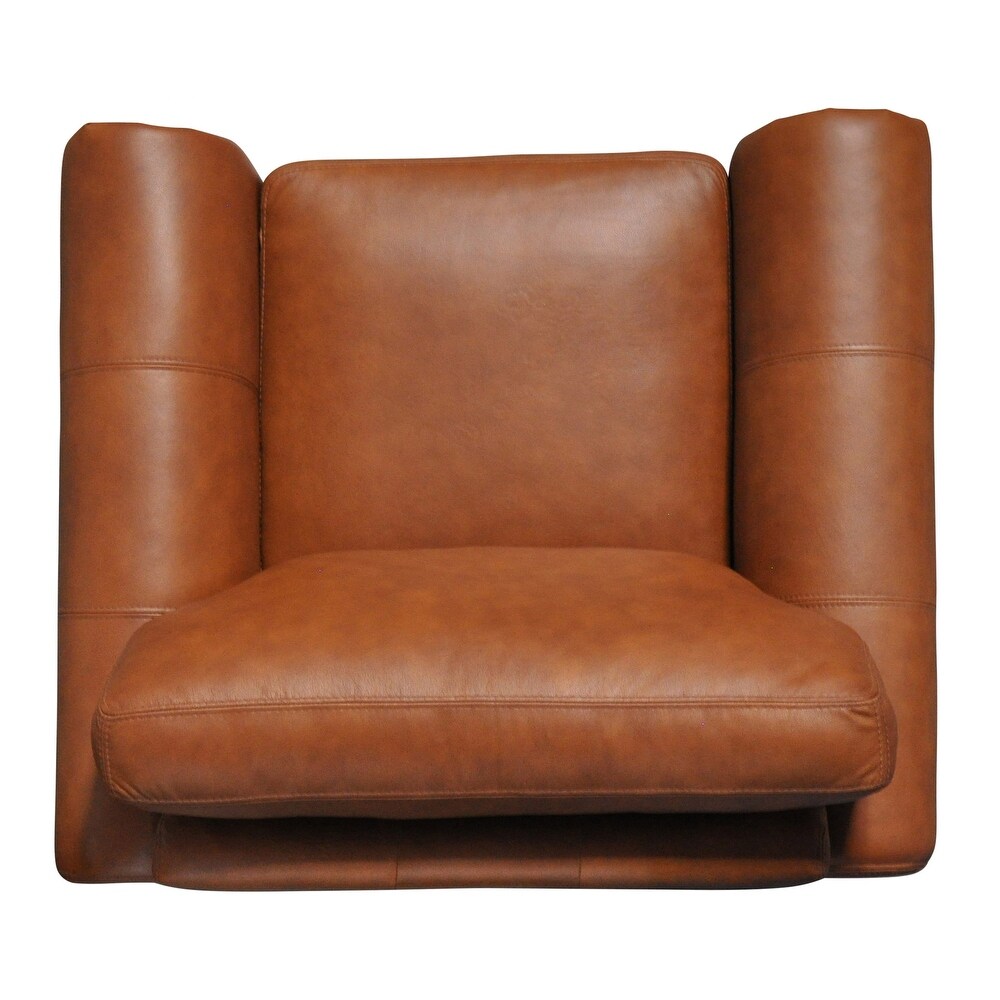 Mojave Ultra Comfort Genuine Leather Sofa and Chair Set