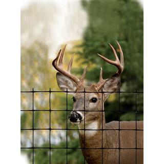 Tenax 72 in. x 100 ft. Black Plastic C Flex Deer Fence 1A120243