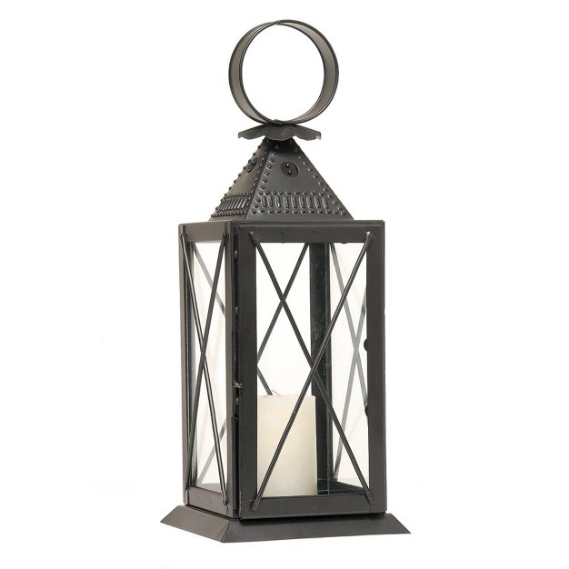 X 5 5 quot Votive Iron Raleigh Tavern Indoor outdoor Lantern Candle Holder Black Powder Coat Finish Achla Designs