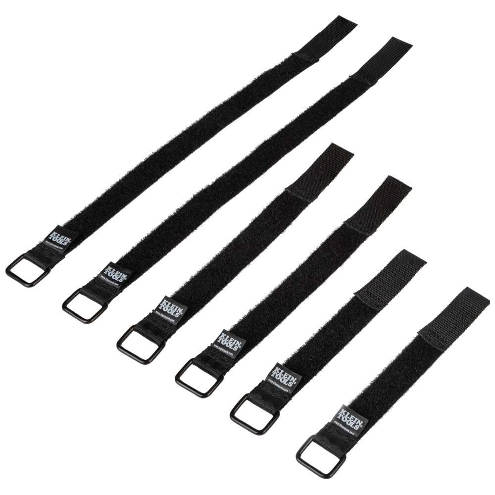 Klein Cinch Strap Cable Ties 6pk