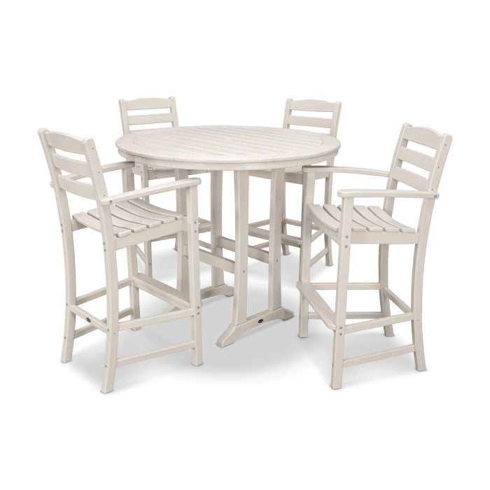 Polywood La Casa Café 5-Piece Bar Dining Set PWS306-1