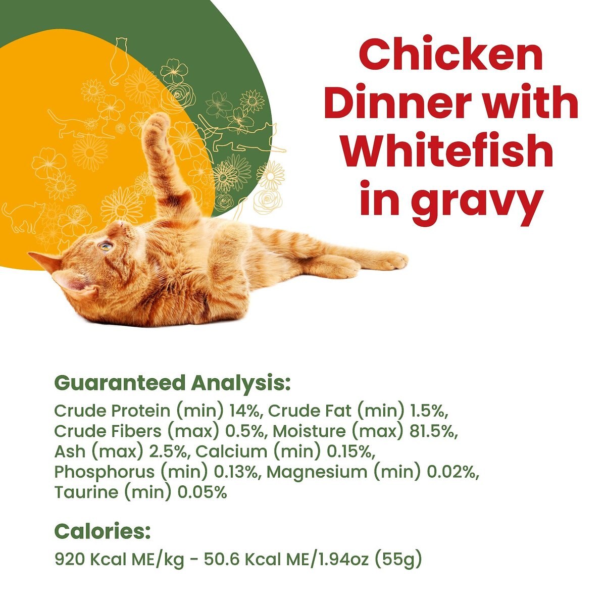 Almo Nature La Cucina Chicken with Whitefish Grain-Free Cat Food Pouches