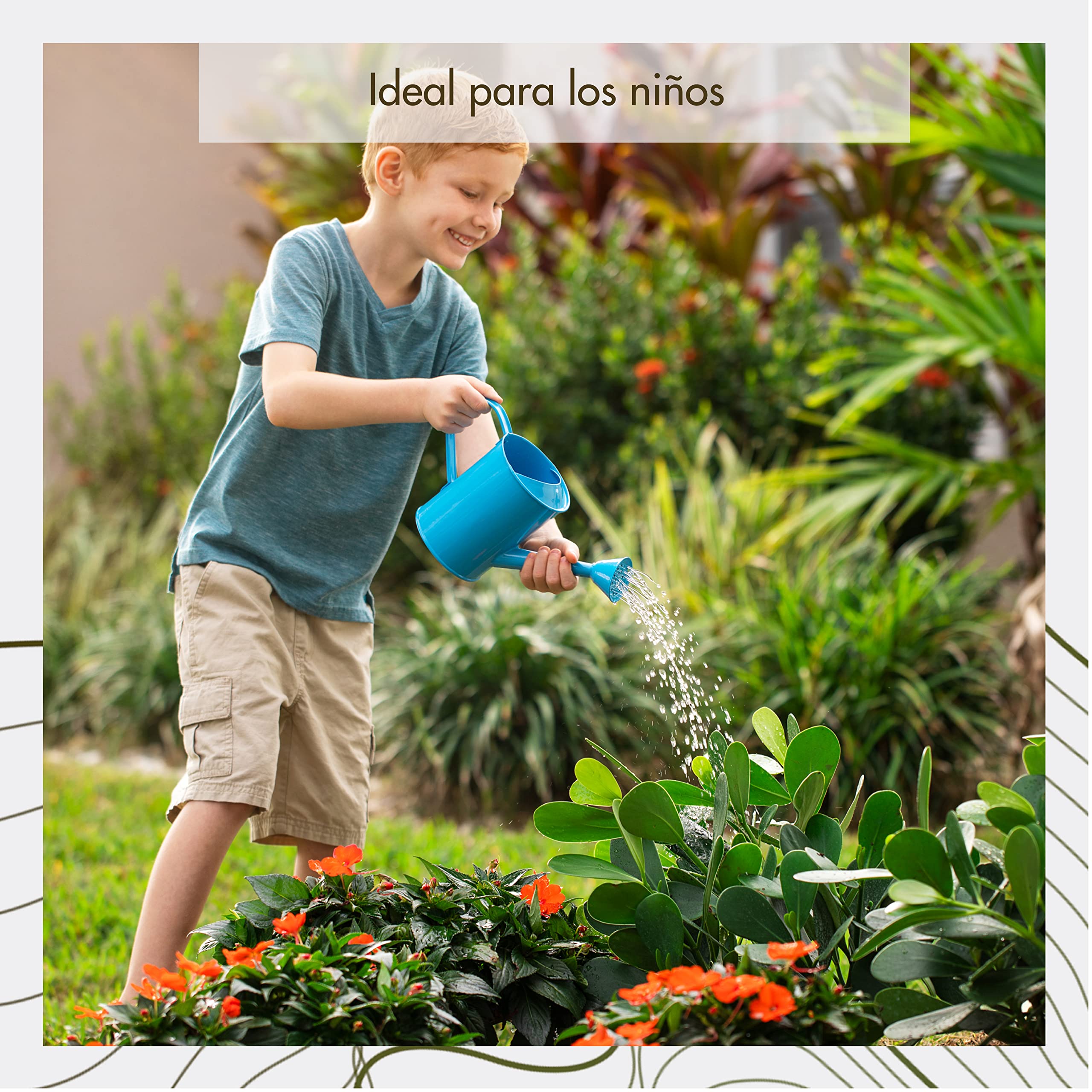 Homarden | Watering Can For Kids - Play Time Or Practical Use - Childs Metal