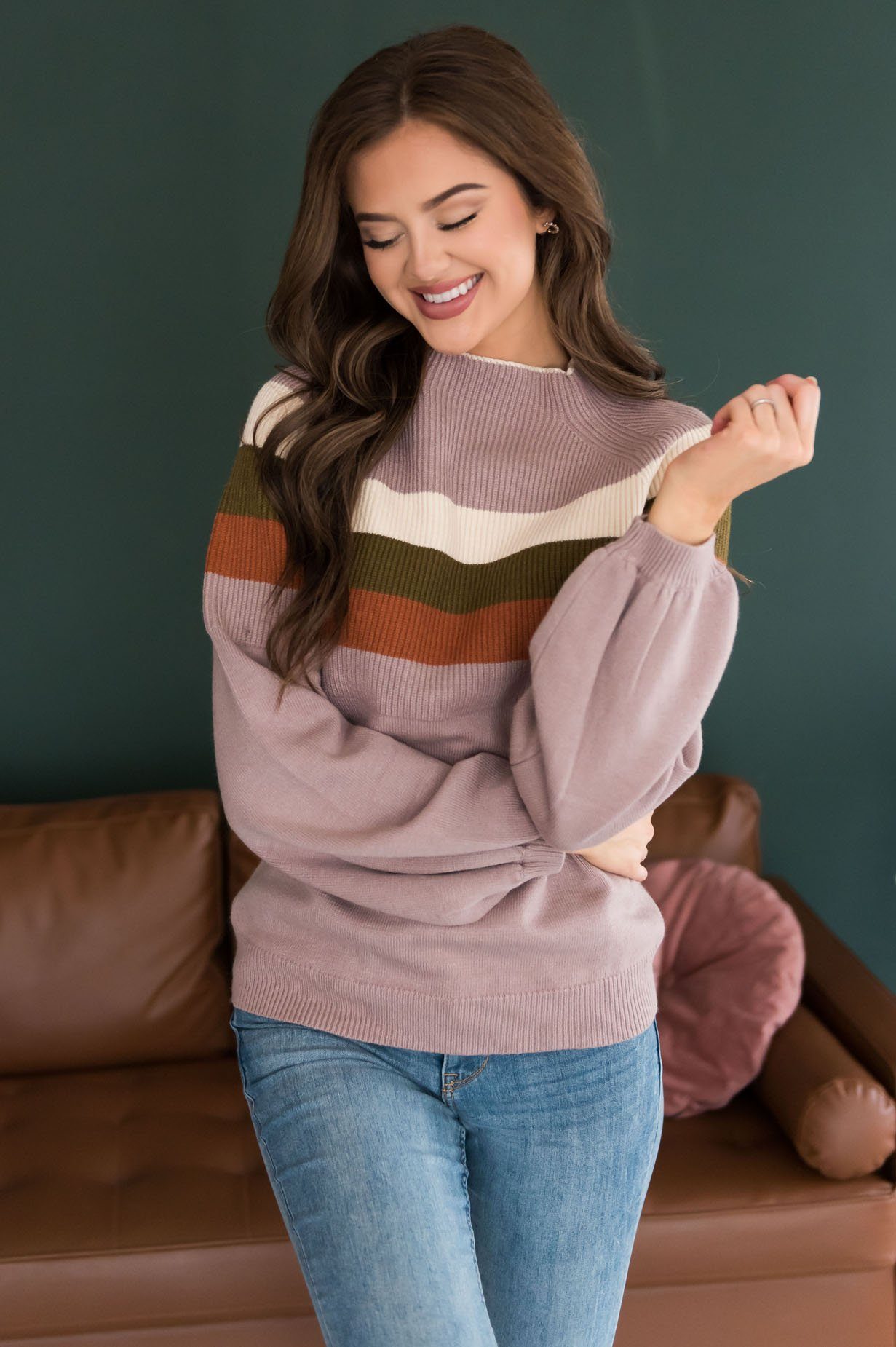 Dreamy Days Modest Sweater