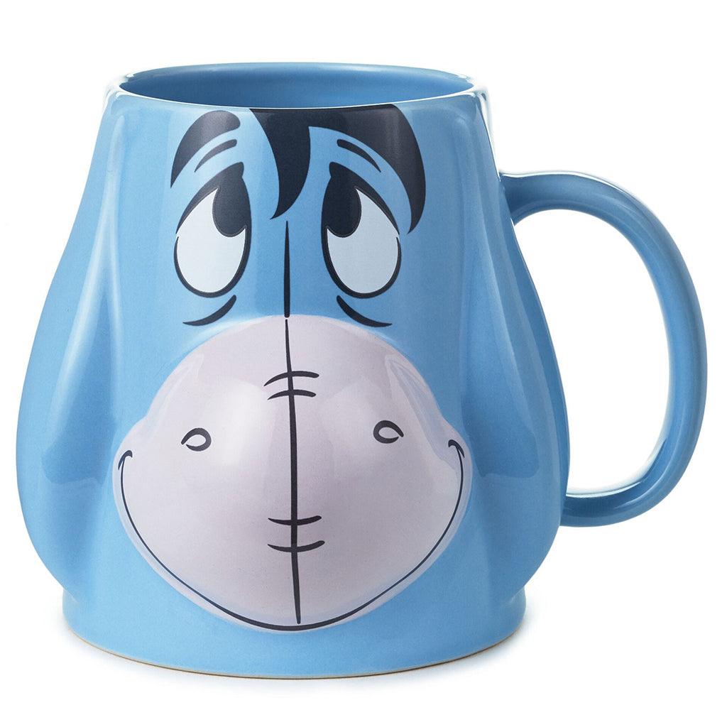 Hallmark  Disney Winnie the Pooh Eeyore Sculpted Mug, 19 oz.