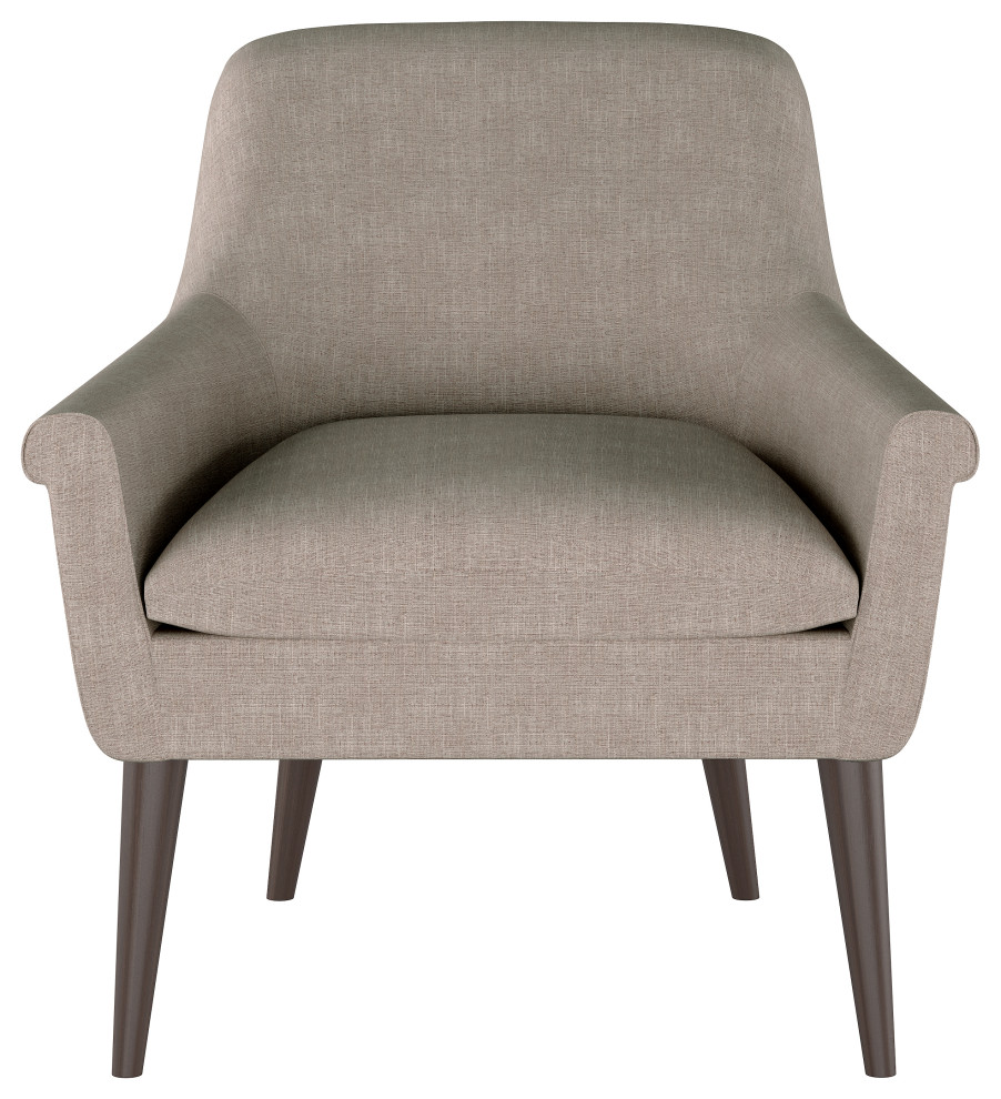 Bennet Modern Armchair  Zuma   Midcentury   Armchairs And Accent Chairs   by Skyline Furniture Mfg Inc  Houzz