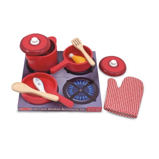 Melissa   Doug Play Food Wooden Kitchen Accessory ...