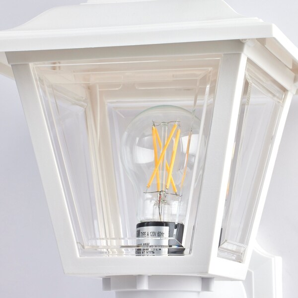 1-Light Poly 17 In. Coach Lantern Shopping - The Best Deals on Outdoor Wall Lanterns | 33548879