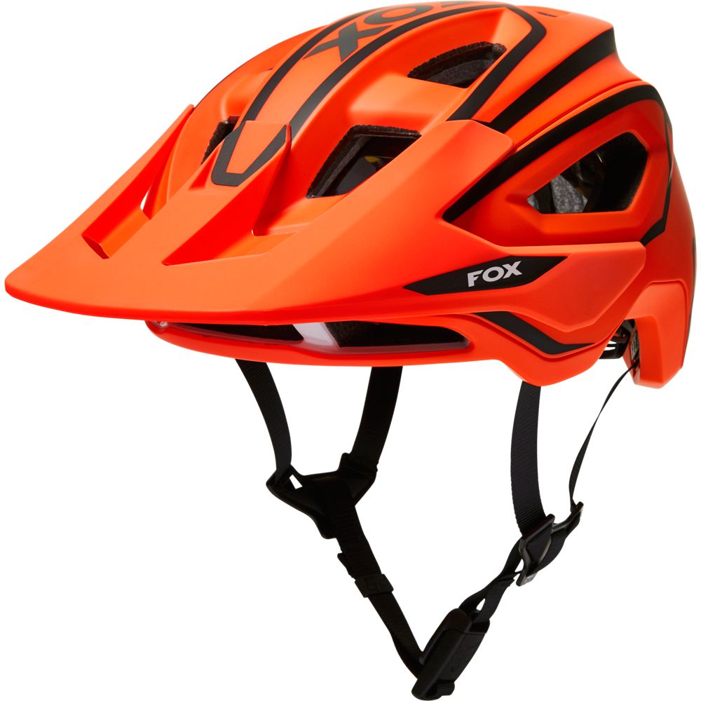 Fox Racing Speedframe Pro MTB Helmet - Divide - Flo Orange