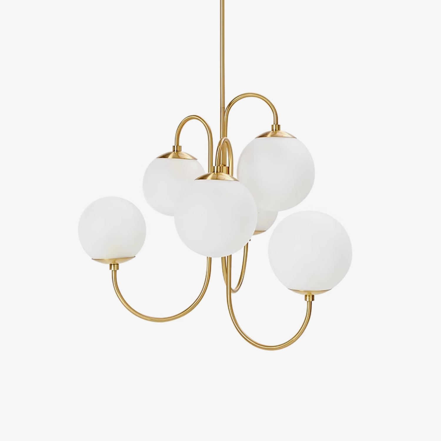 Gooseneck Chandelier