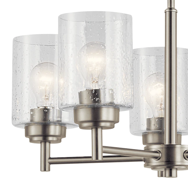 Kichler 44030NI Winslow 5-Light Brushed Nickel Modern/Contemporary Chandelier