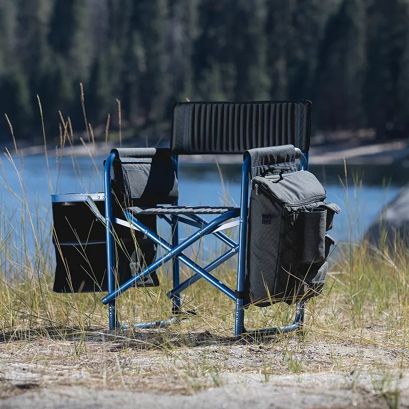 Picnic Time Tampa Bay Rays Fusion Backpack Chair with Cooler