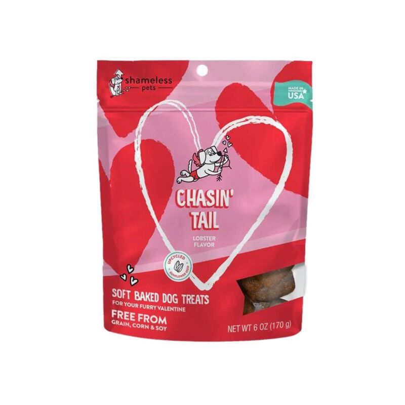 Shameless Pets Valentine Lobster Dog Treats 6oz