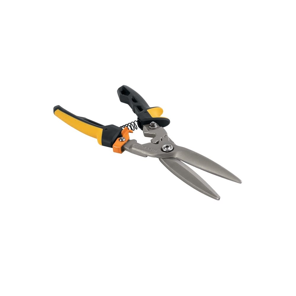 Fiskars Steel Blade Long Cut Aviation Snip with Softgrip Handle