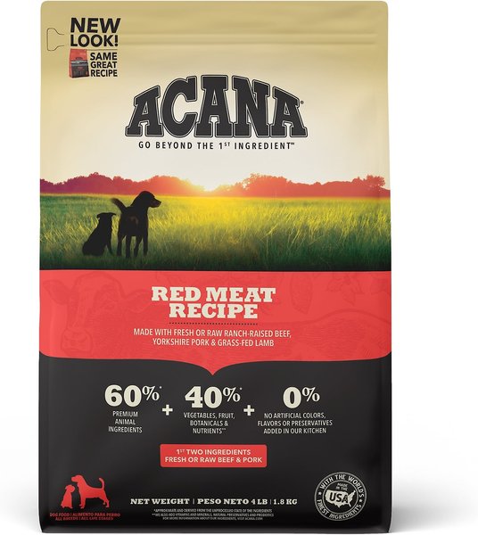 ACANA Red Meat Recipe Grain-Free Dry Dog Food