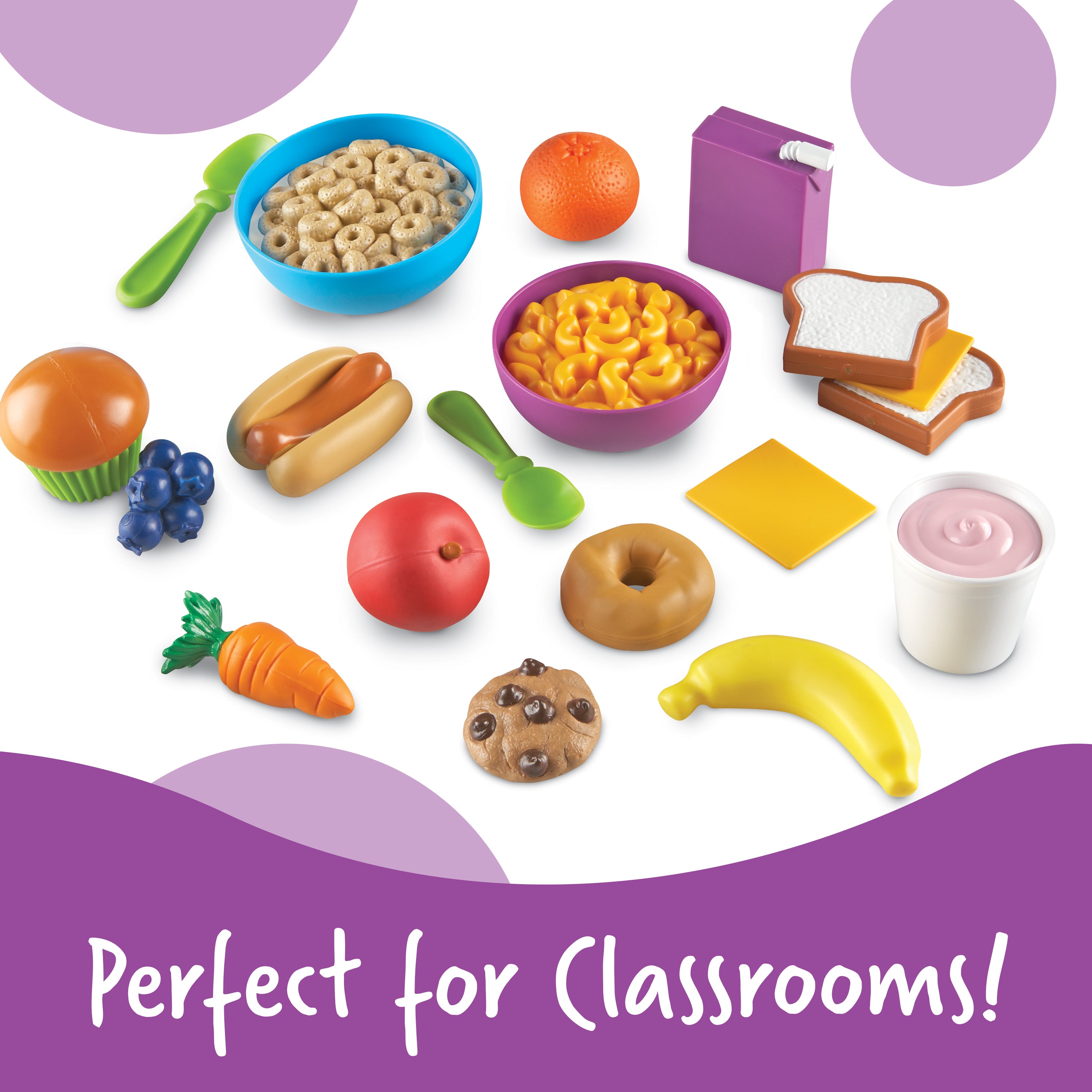 Learning Resources New Sprouts Munch It! Food Set - 20 Pieces, Pretend Play Toys for Boys and Girls Ages 18+ Months