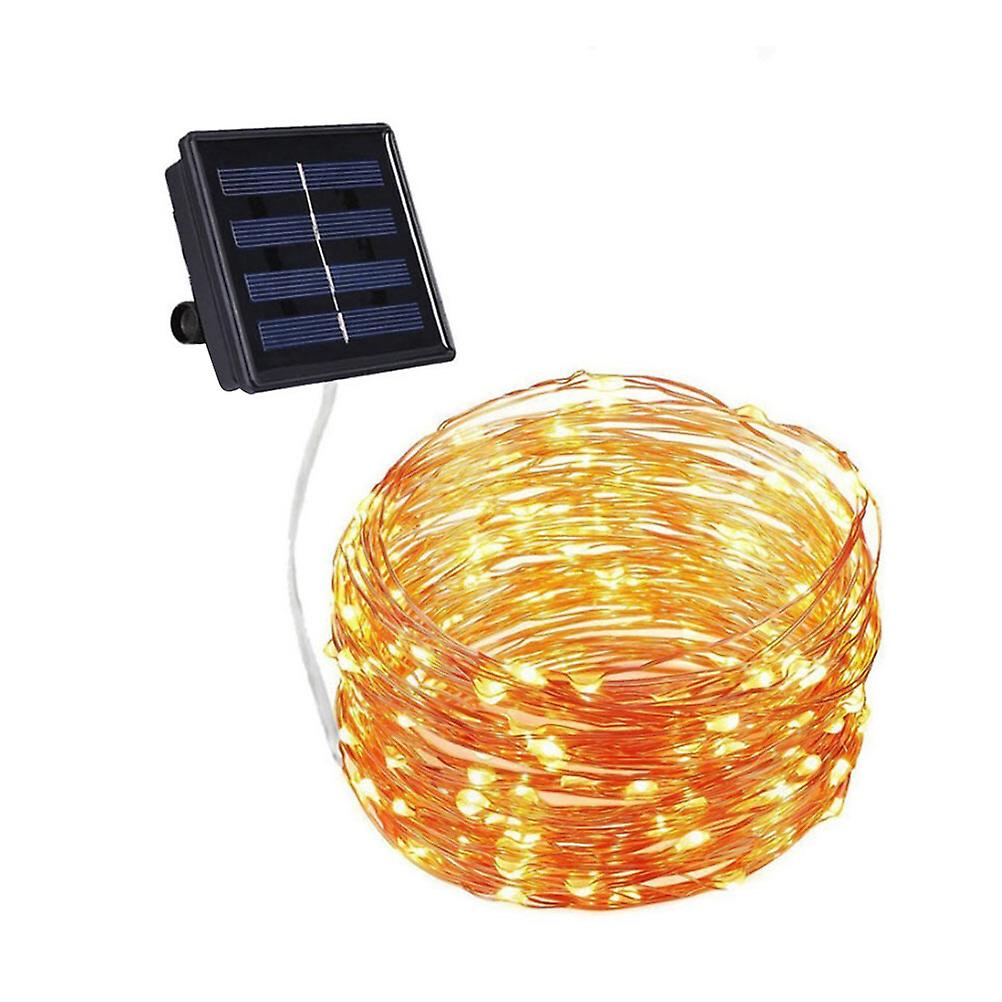 Solar Outdoor Waterproof Outdoor Wire Light String Decorative Solar Light String