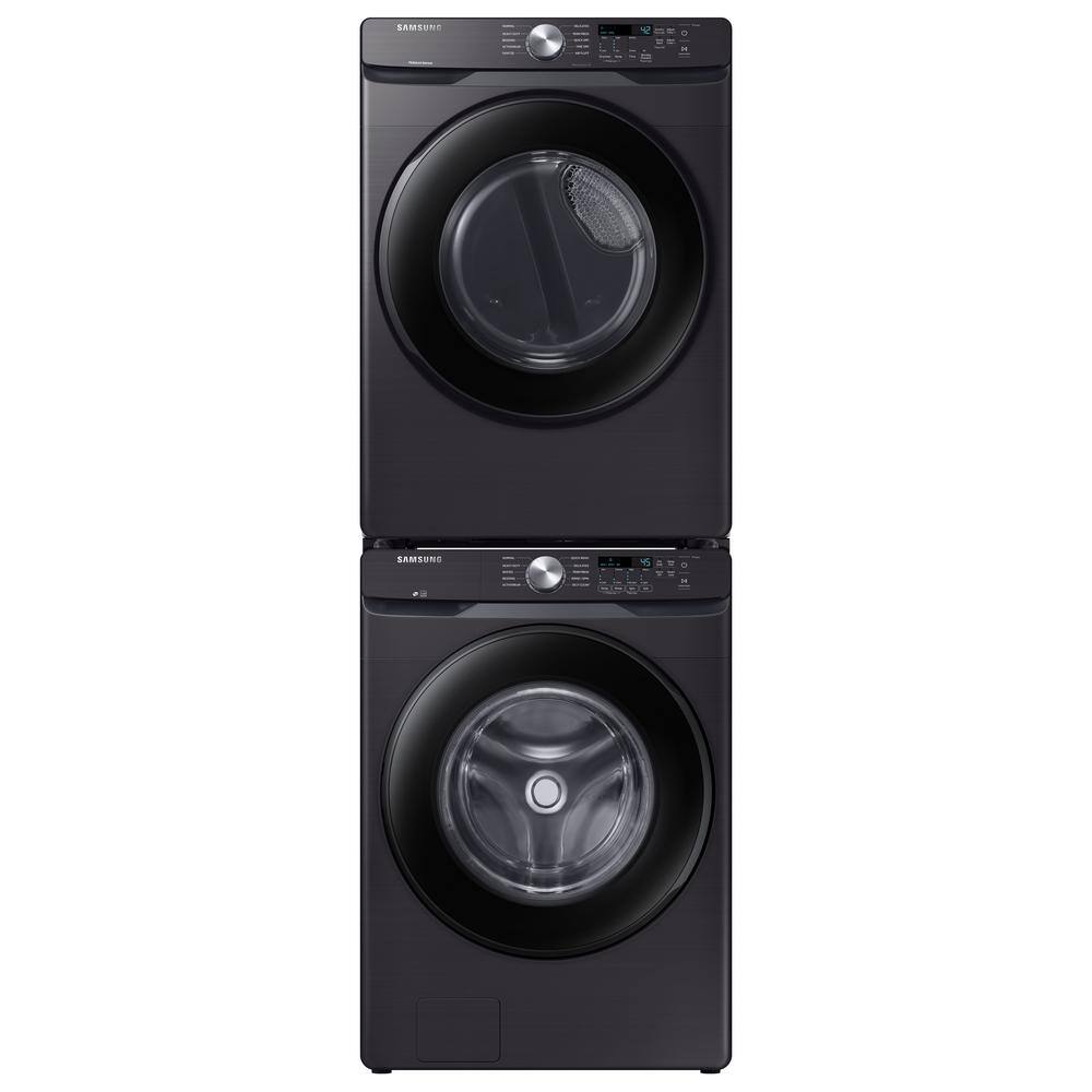  4.5 cu. ft. High-Efficiency Front Load Washer with Self-Clean+ in Brushed Black WF45T6000AV