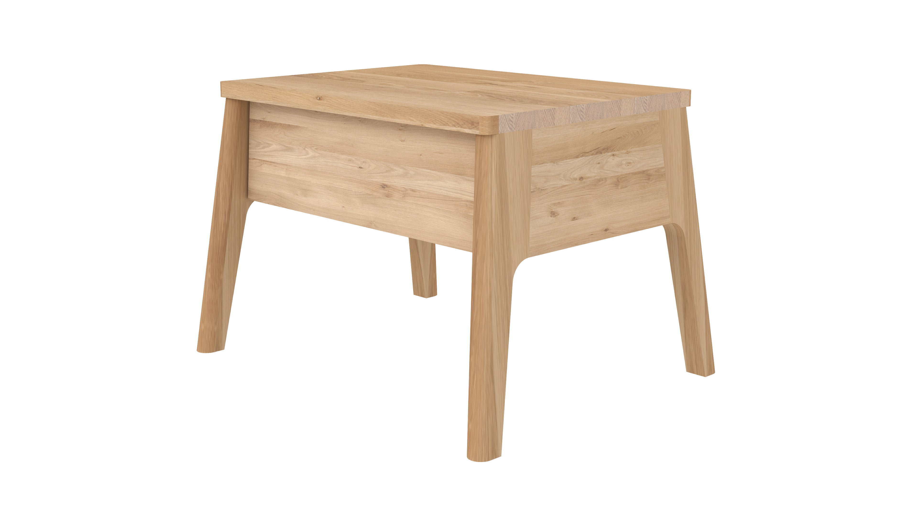 Oak Air Bedside Table