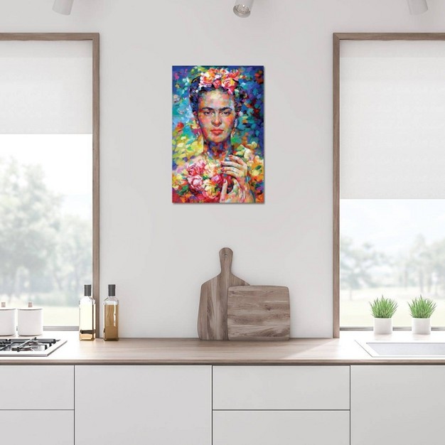 Frida By Leon Devenice Unframed Wall Canvas Icanvas