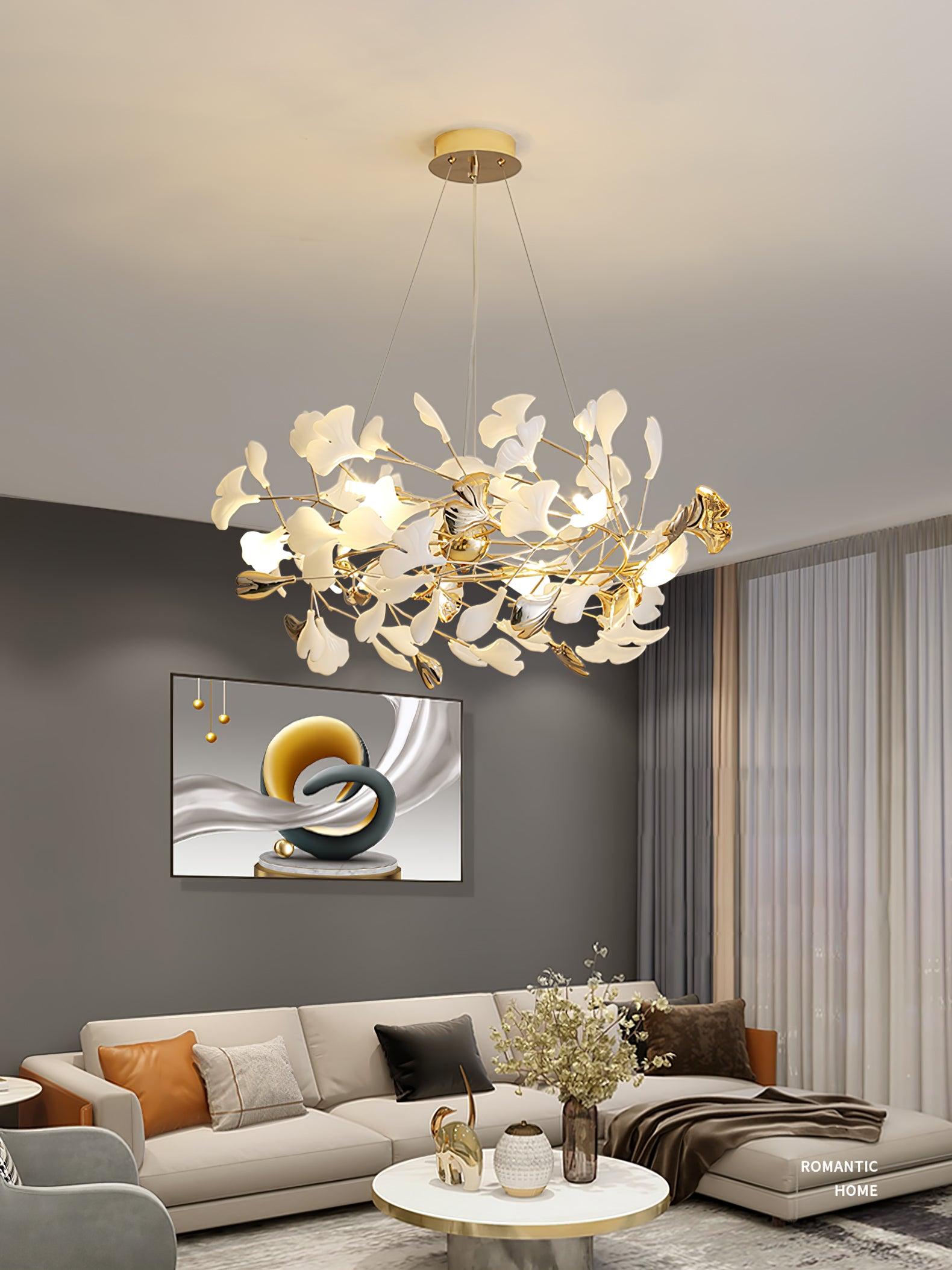 Gingko Chandelier H