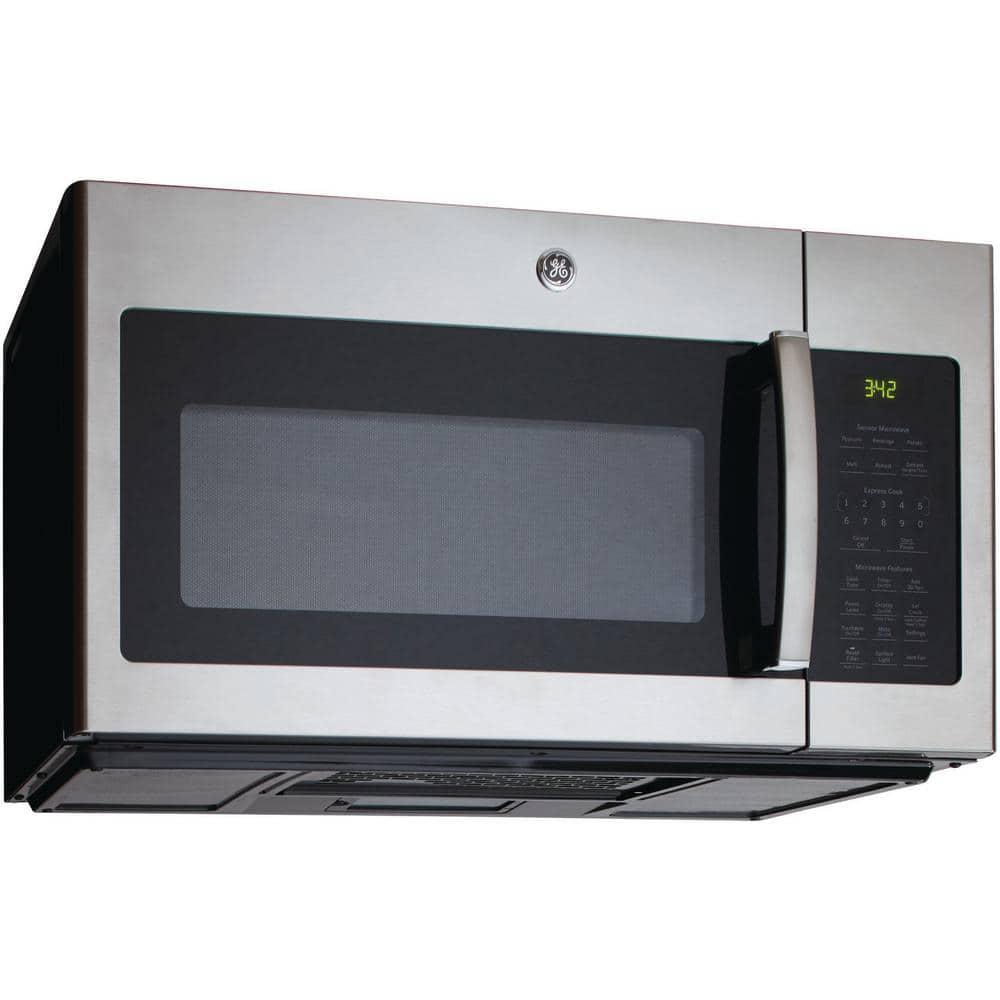 GE 17 cu ft Over the Range Microwave with Sensor Cooking in Stainless Steel