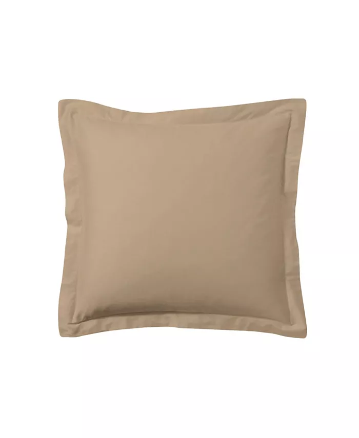 Fresh Ideas Poplin Tailored Pillow Euro Sham